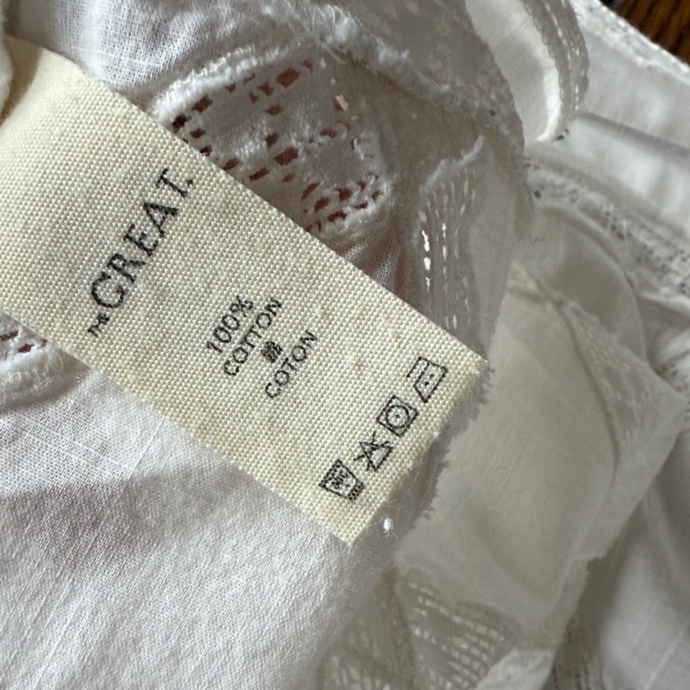 White Puff Sleeve Blouse - Picture 5 of 5